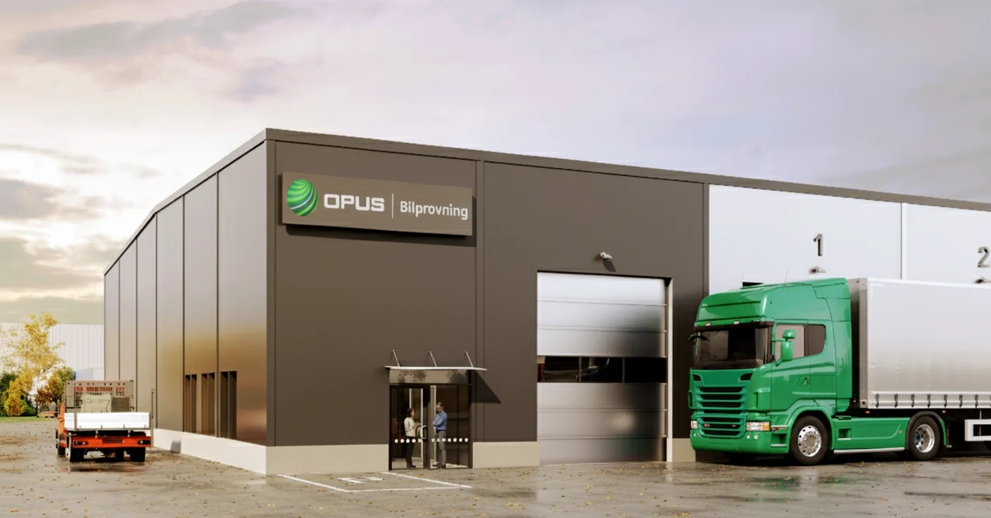 Ny station för besiktning av tunga fordon i Malmö